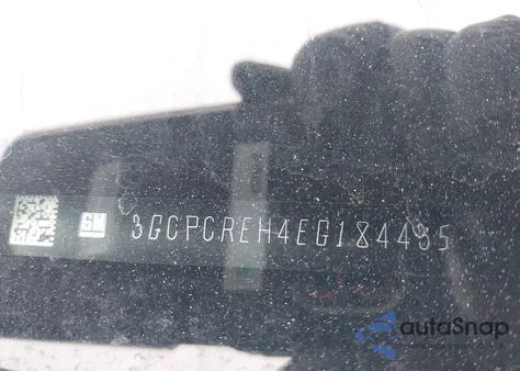 2014 Chevrolet Silverado C1500 Lt из США, поврежденный, VIN 3GCPCREH4EG184435